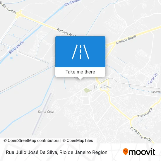 Rua Júlio José Da Silva map