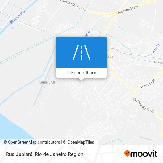 Rua Jupiará map