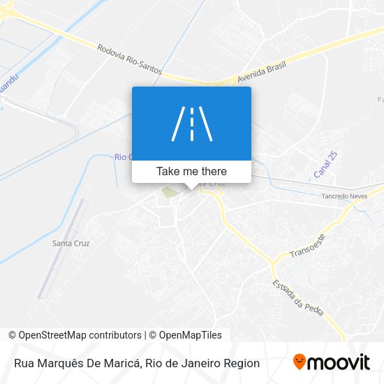 Rua Marquês De Maricá map