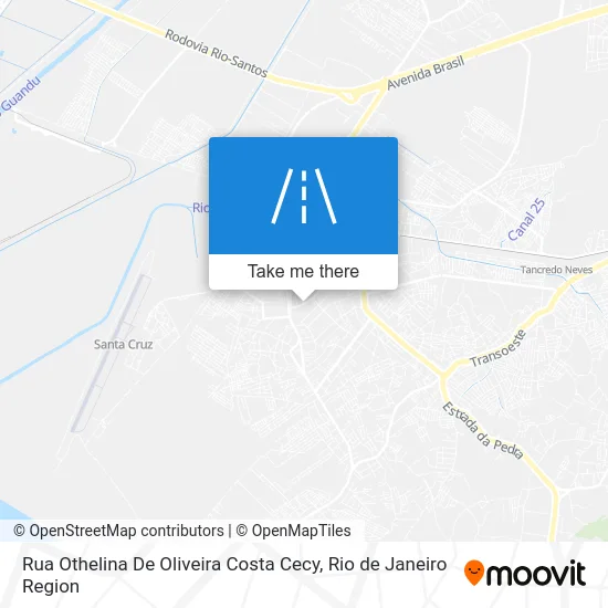 Rua Othelina De Oliveira Costa Cecy map