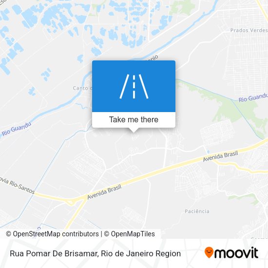Rua Pomar De Brisamar map