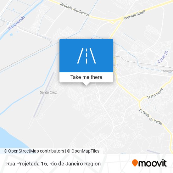 Mapa Rua Projetada 16