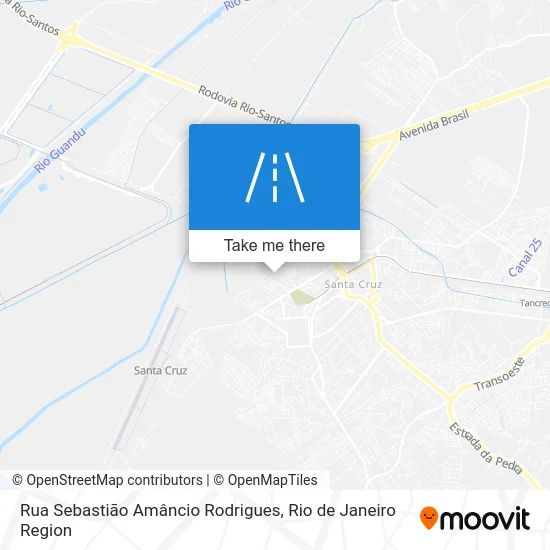 Rua Sebastião Amâncio Rodrigues map