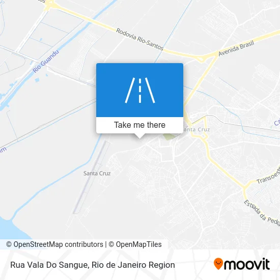 Rua Vala Do Sangue map