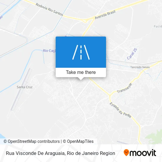 Rua Visconde De Araguaia map