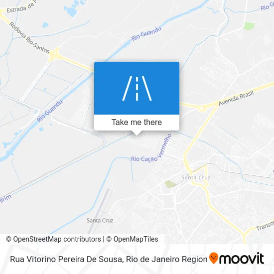 Rua Vitorino Pereira De Sousa map