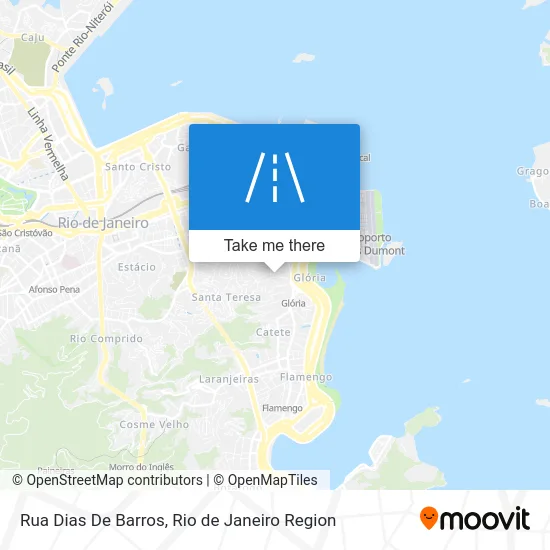 Rua Dias De Barros map