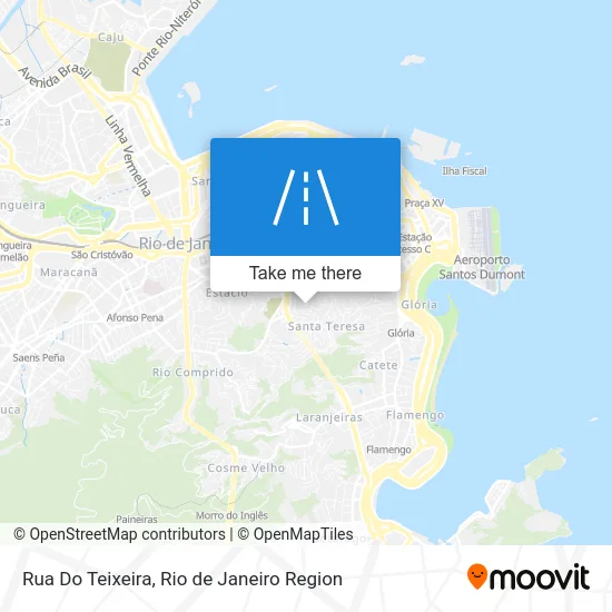 Rua Do Teixeira map