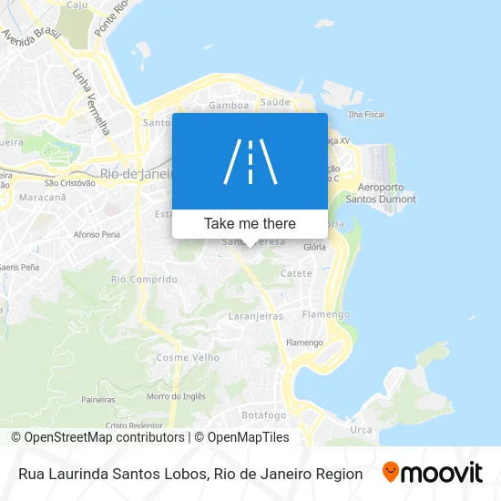 Rua Laurinda Santos Lobos map