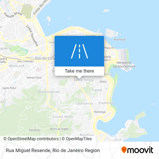 Rua Miguel Resende map