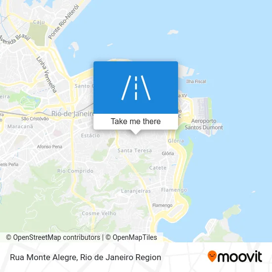 Rua Monte Alegre map