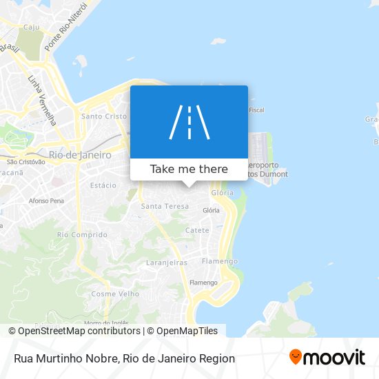 Mapa Rua Murtinho Nobre