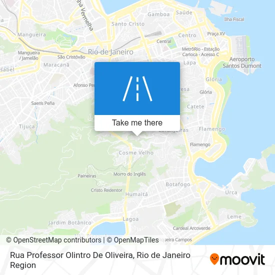 Rua Professor Olintro De Oliveira map