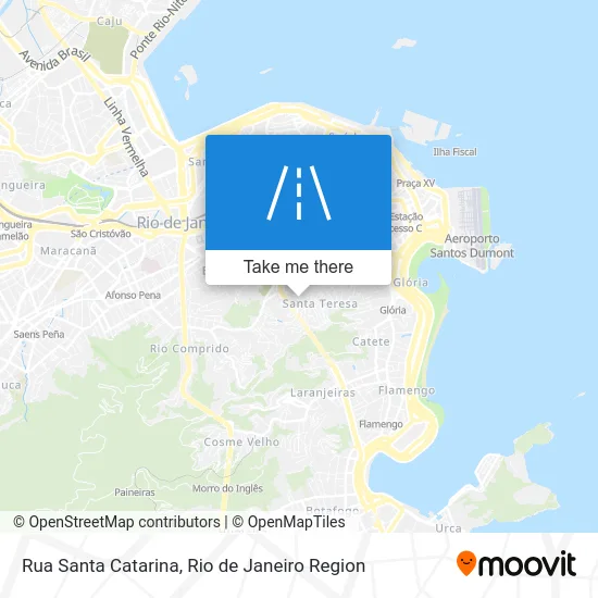 Rua Santa Catarina map