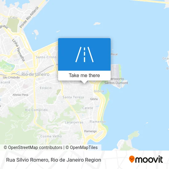 Rua Sílvio Romero map