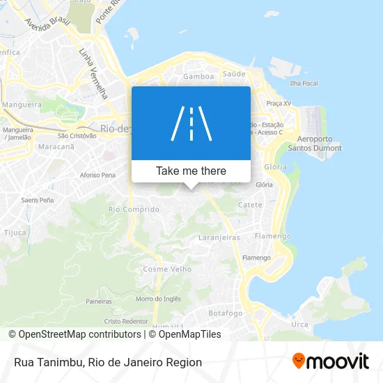 Rua Tanimbu map