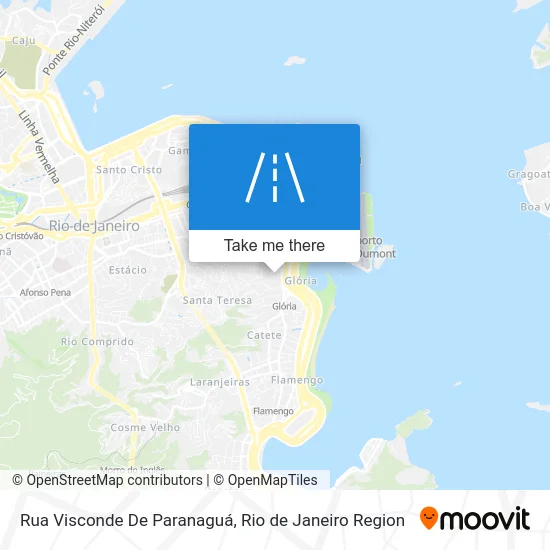 Rua Visconde De Paranaguá map