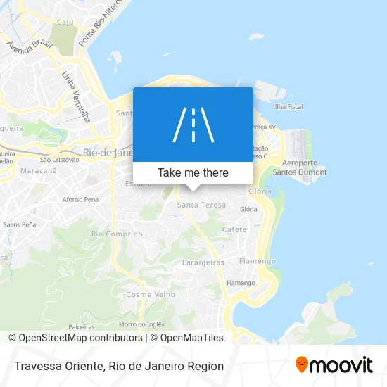 Travessa Oriente map