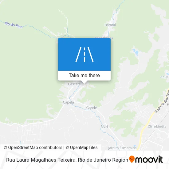 Rua Laura Magalhães Teixeira map