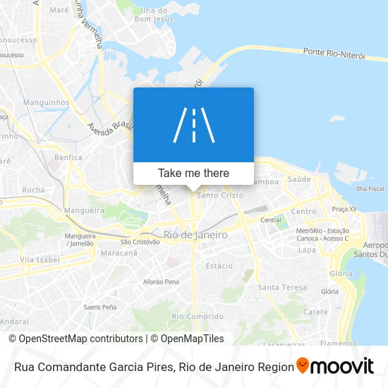 Rua Comandante Garcia Pires map