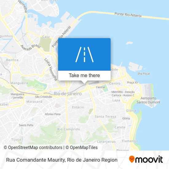 Rua Comandante Maurity map