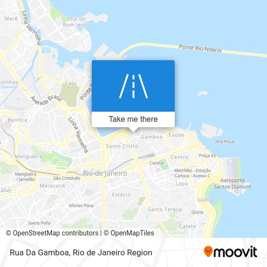 Rua Da Gamboa map