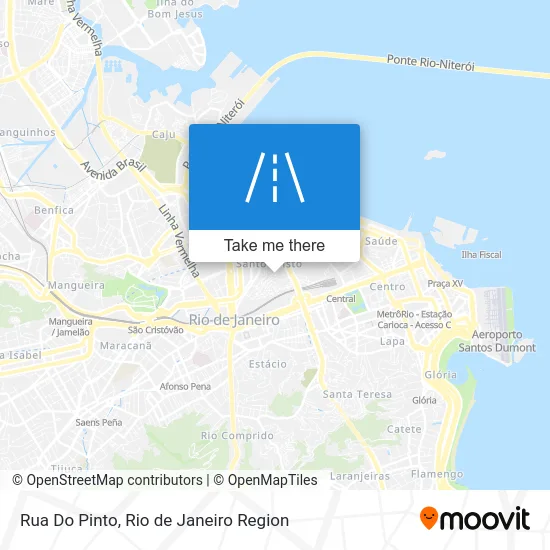 Rua Do Pinto map