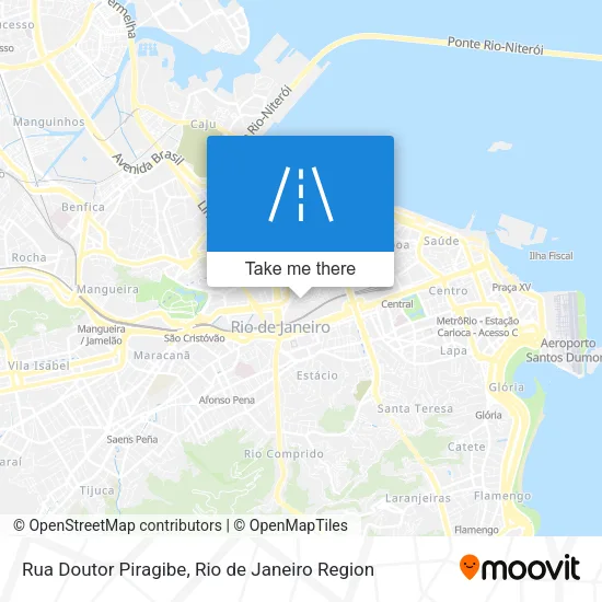 Rua Doutor Piragibe map