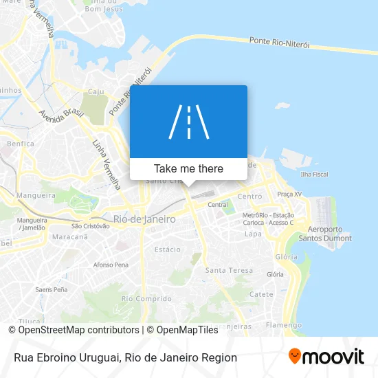 Rua Ebroino Uruguai map