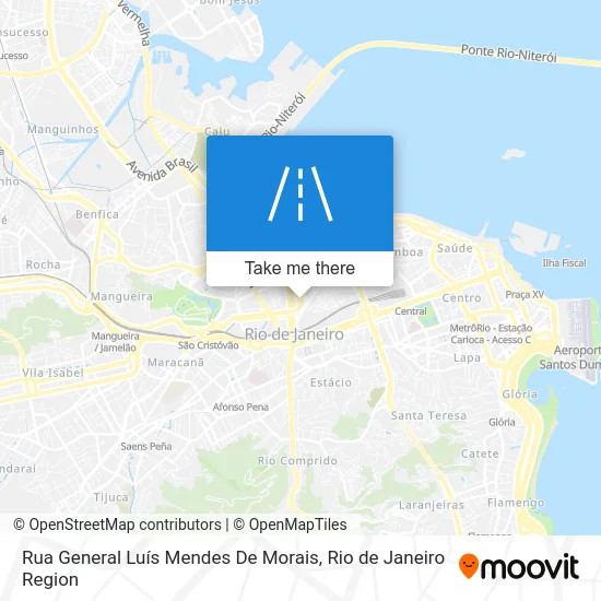 Rua General Luís Mendes De Morais map