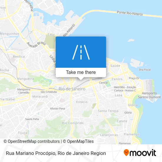 Rua Mariano Procópio map