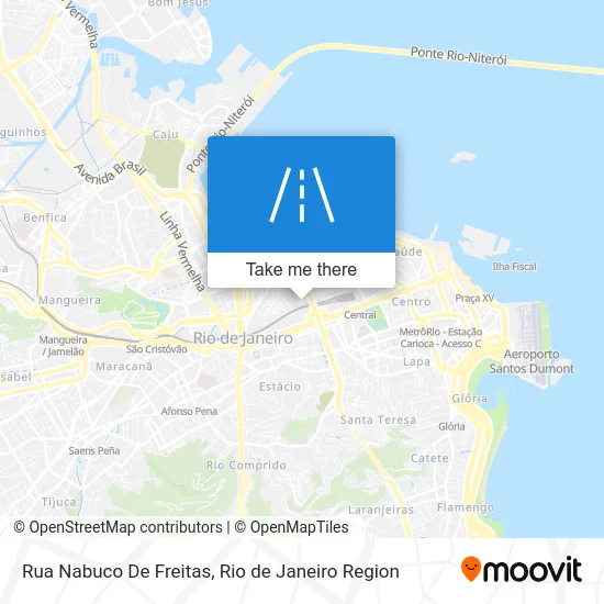 Rua Nabuco De Freitas map
