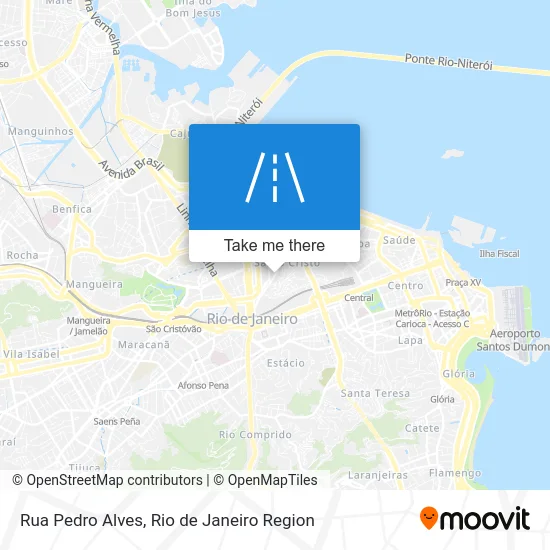 Rua Pedro Alves map