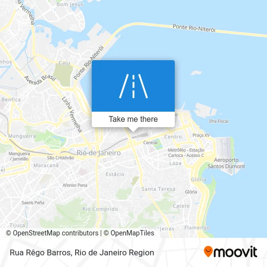 Rua Rêgo Barros map