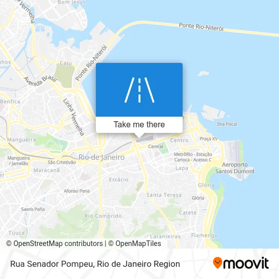 Rua Senador Pompeu map