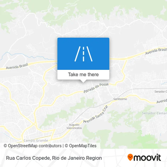 Rua Carlos Copede map