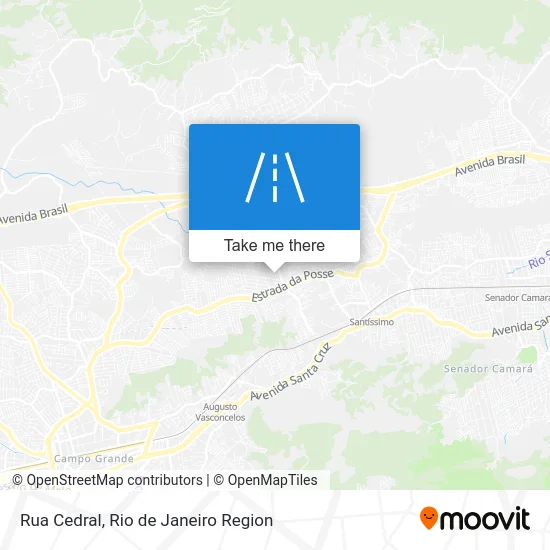 Rua Cedral map