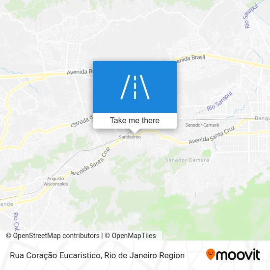 Rua Coração Eucaristico map