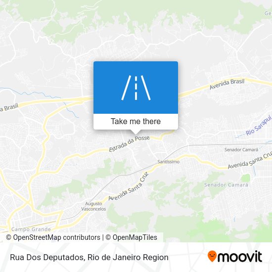 Rua Dos Deputados map