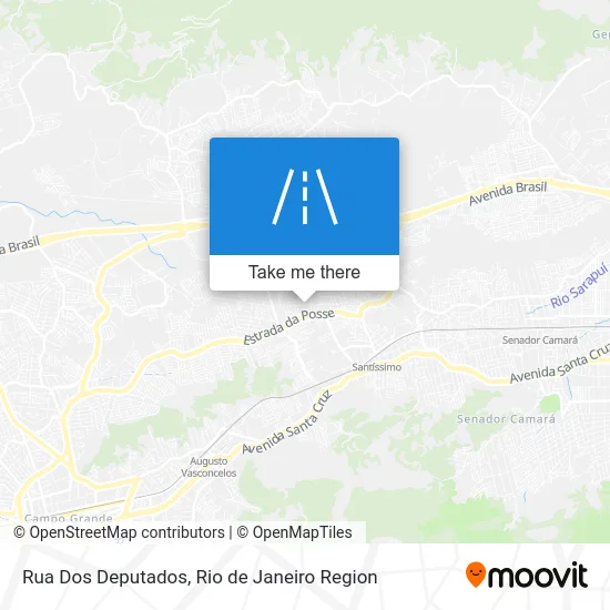 Rua Dos Deputados map