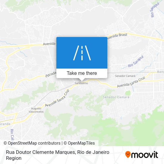 Rua Doutor Clemente Marques map
