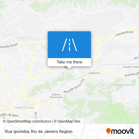 Rua Ipoméia map