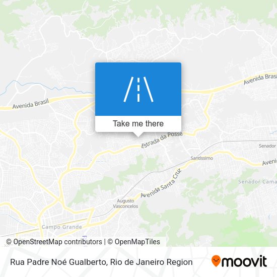 Rua Padre Noé Gualberto map