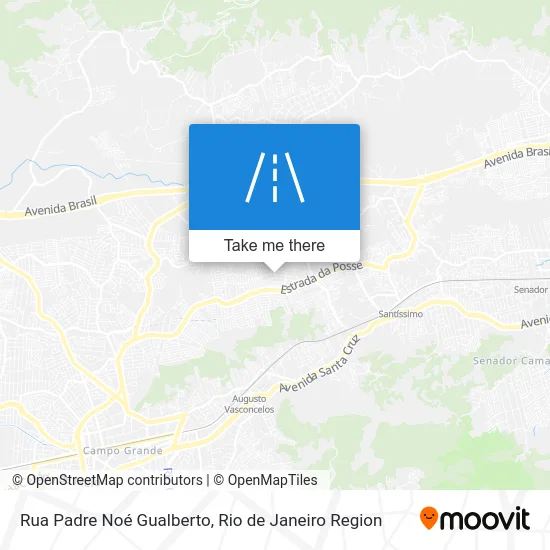 Rua Padre Noé Gualberto map