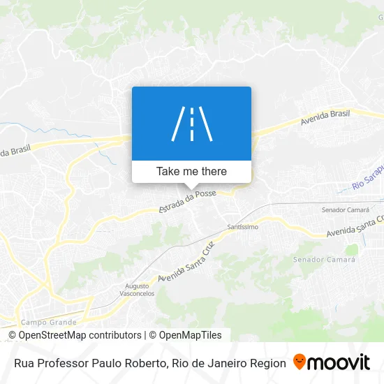 Rua Professor Paulo Roberto map