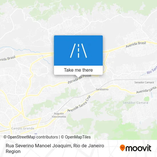 Rua Severino Manoel Joaquim map