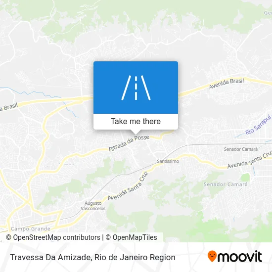 Travessa Da Amizade map