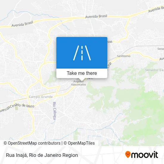 Rua Inajá map