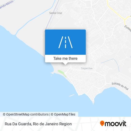 Rua Da Guarda map