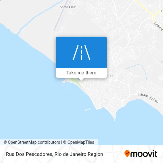 Rua Dos Pescadores map